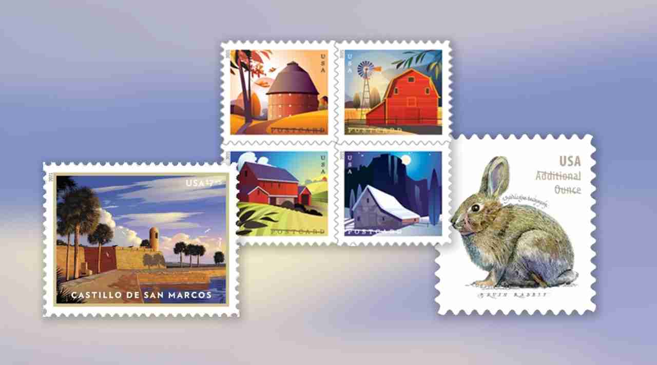 Brush Rabbit Stamps 20c Self-adhesive Stamps  Pristine as Issued by the Post Office Valid for Postage 10 10 Pack Ten