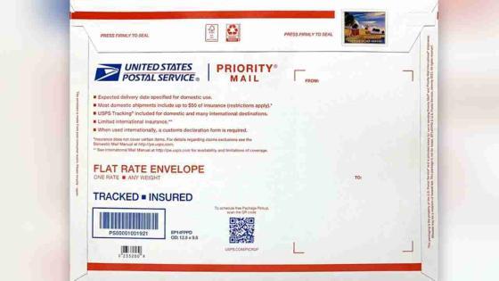 usps flat rate envelope shipping cost