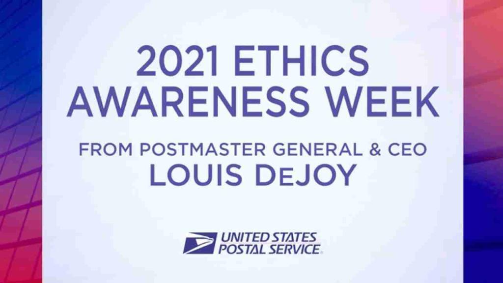 Video - Postal Service to hold its first Ethics Awareness Week from Aug. 16-22