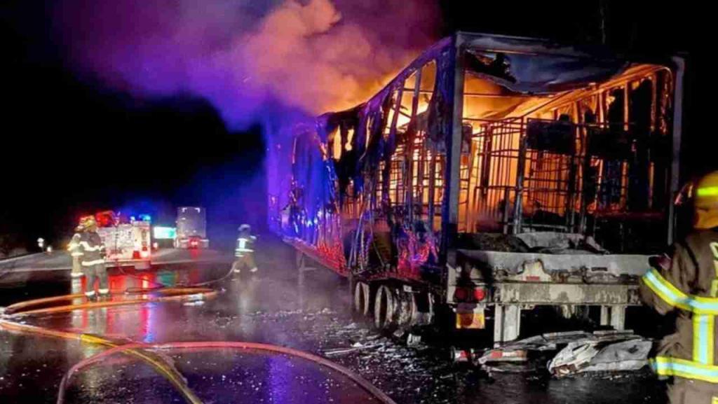 Mail bound for Kenai Peninsula destroyed in USPS truck fire