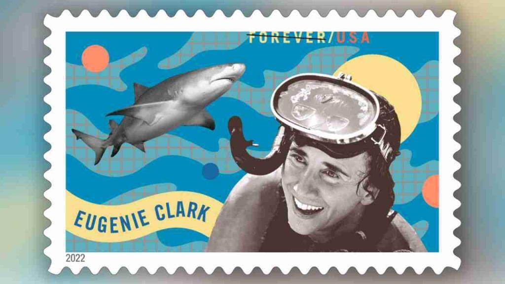 Stamp to honor aquatic all-star Eugenie Clark