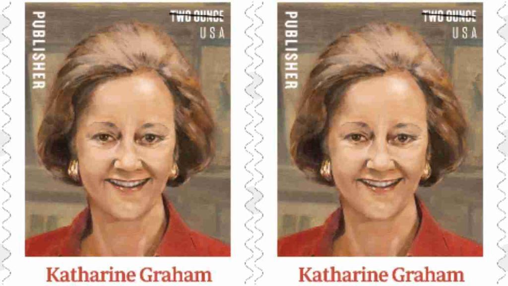 Publisher Katharine Graham honored with stamp
