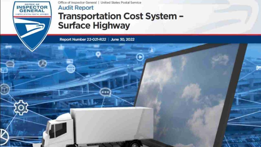 USPS OIG - Transportation Cost System – Surface Highway