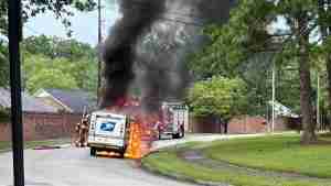 South Carolina Mail Truck Fire - July 30th, 2022