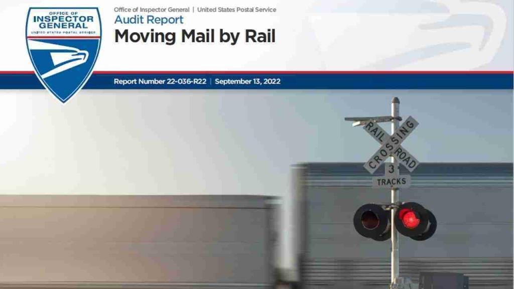 USPS OIG - Moving Mail by Rail