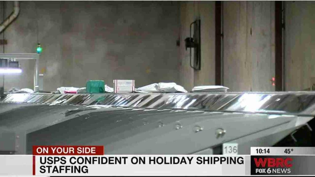 Birmingham postmaster says USPS is prepared for peak holiday shipping season