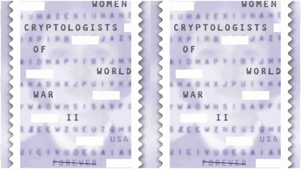 Stamp honors WWII’s female codebreakers