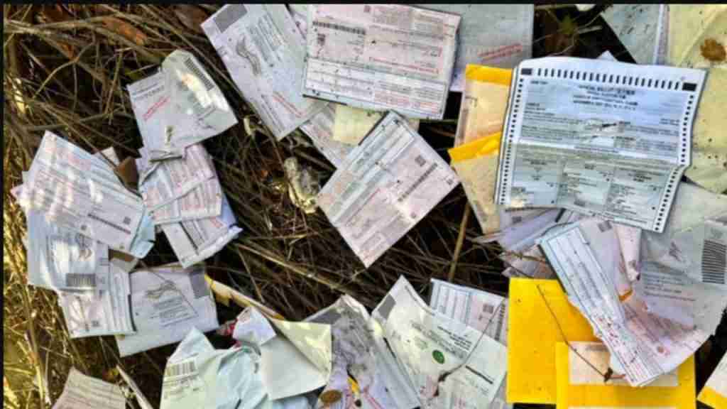 Woman Reports Finding Election Ballots in Ravine in the Santa Cruz Mountains
