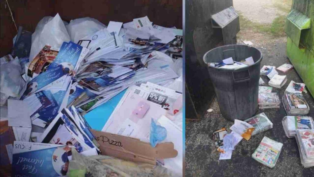 Brunswick County man finds unopened mail in dumpster