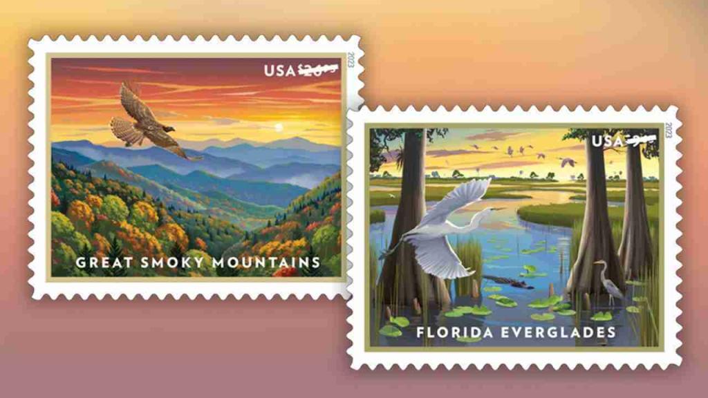 New stamps celebrate Everglades, Smokies