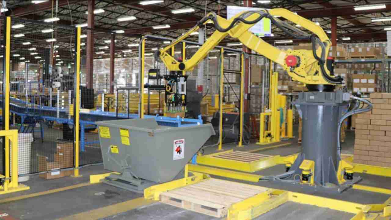 New robotic system helps boost postal plant’s productivity