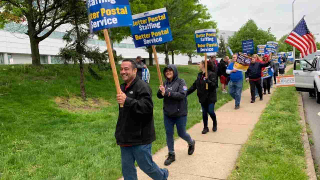 Postal Workers Protested Across the Country Today On Workers Memorial Day