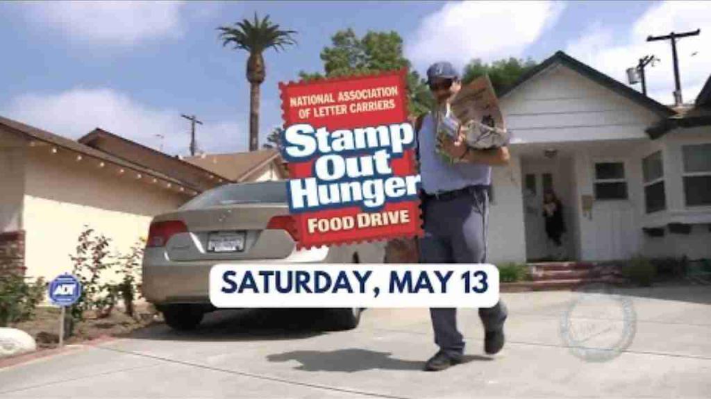 Letter Carriers’ Stamp Out Hunger® Food Drive is Saturday, May 13, 2023
