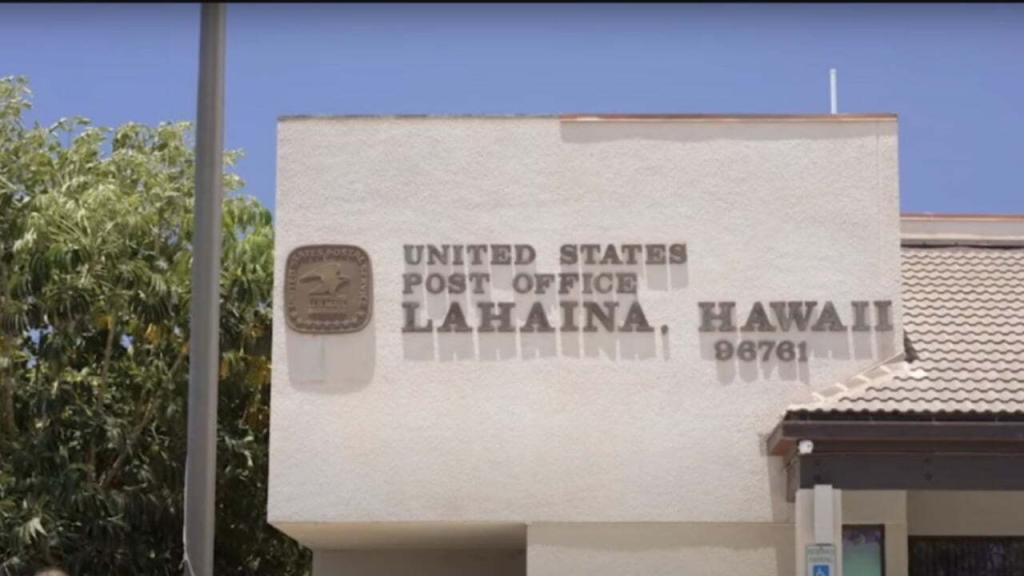 Lahaina Post Office to partially reopen this weekend with limited services