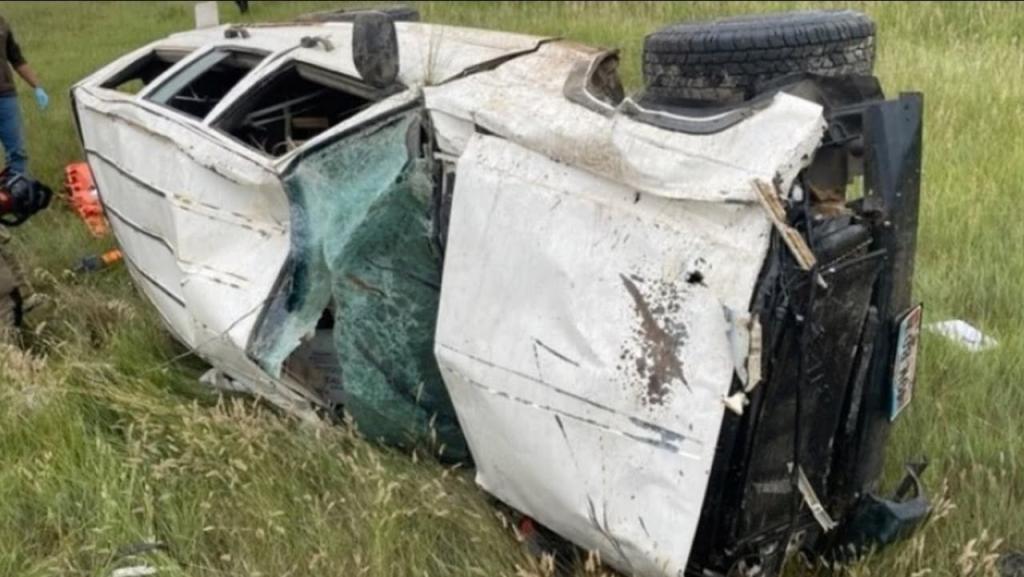 Mail scattered, carrier injured in Meade County rollover