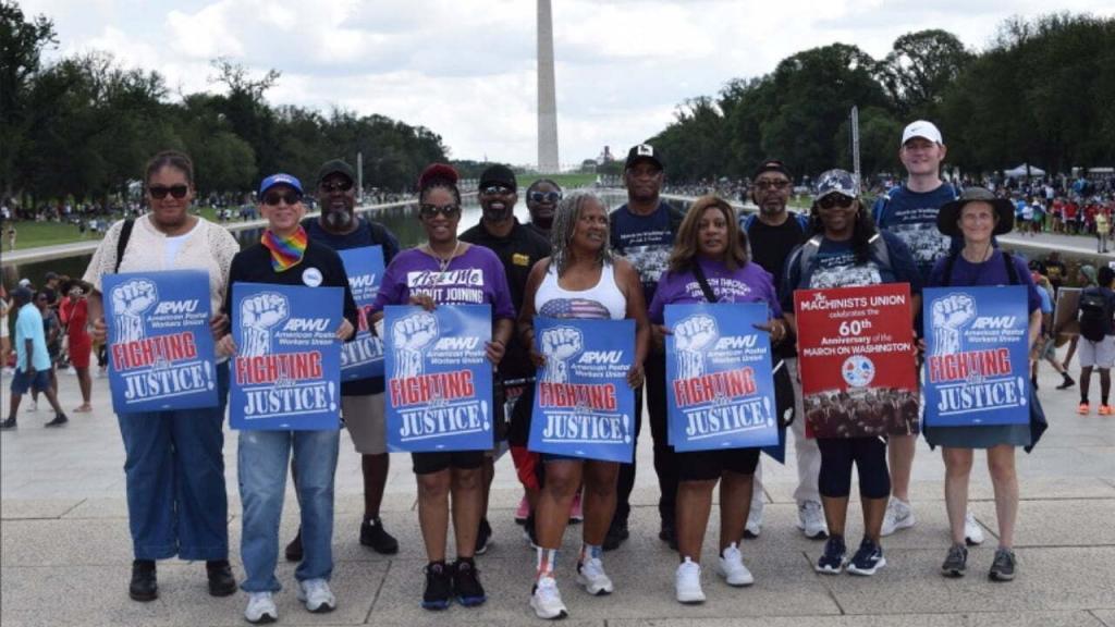 Sixty Years On, Postal Workers March on Washington