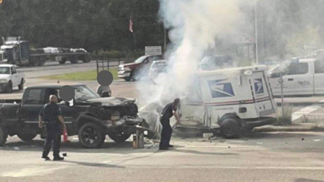 Norton, VA Postal truck fire