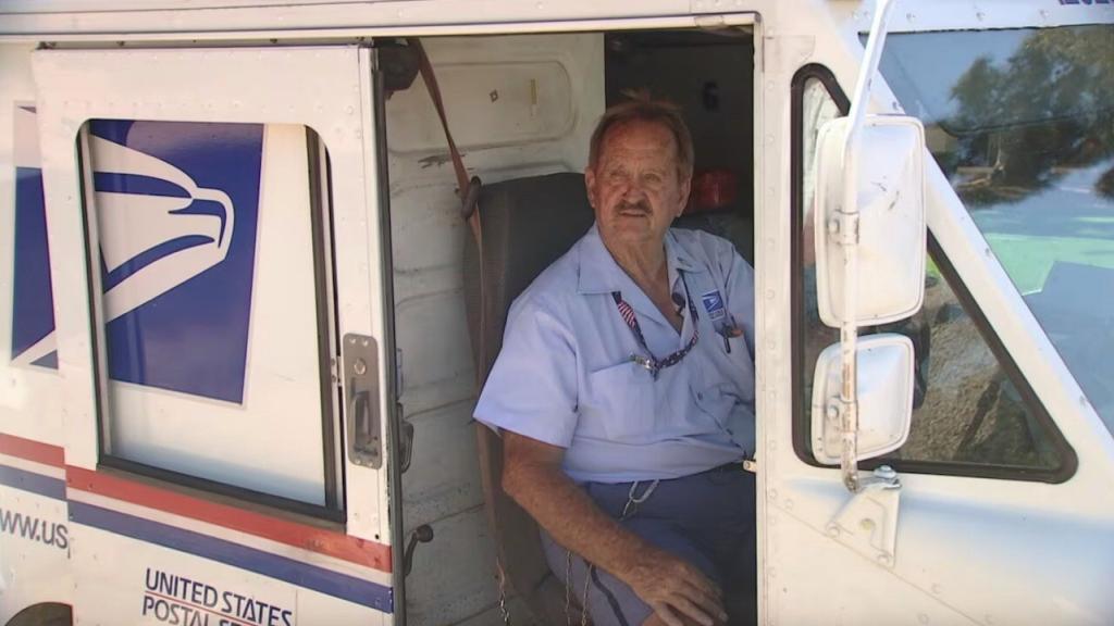 Arizona mail carrier retiring after 53 years on the job; first delivered letters on Navy ship in 1971
