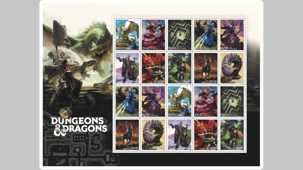 Dungeons & Dragons stamp unveiling