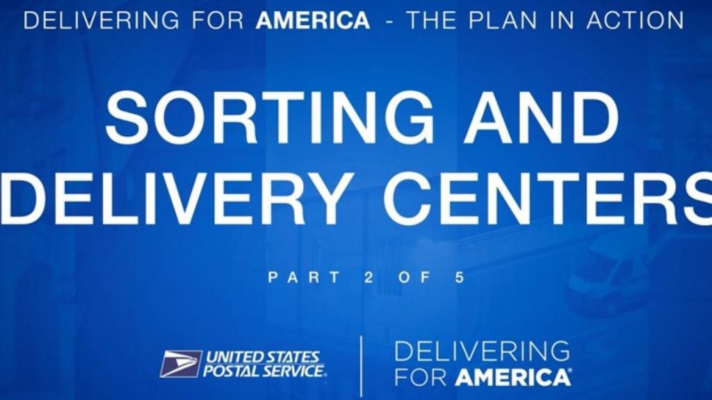 A new video looks at USPS sorting and delivery centers