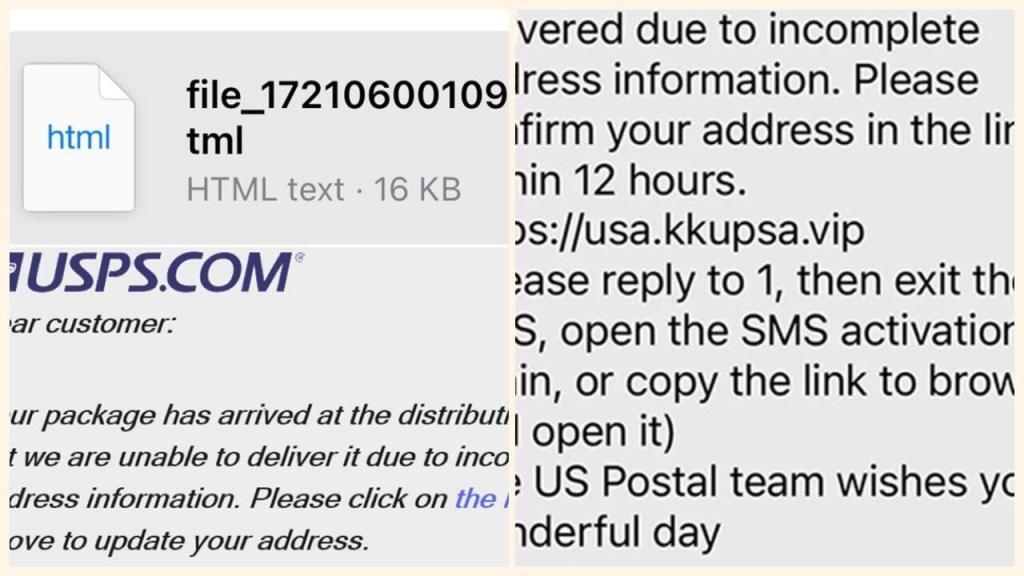 USPS is likely not texting you. It's a scam