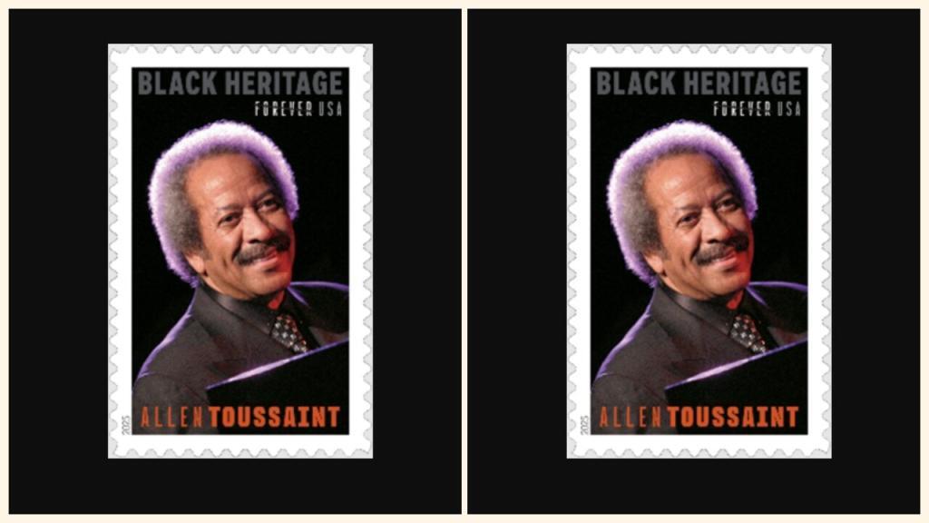 USPS Stamps Its Approval on Allen Toussaint’s Musical Legacy with 48th Black Heritage Stamp