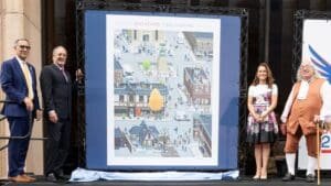 A ceremony 250 years in the making