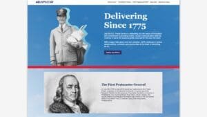 A new website tells the Postal Service’s story
