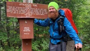 He conquered the Appalachian Trail with help from USPS
