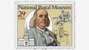 Benjamin Franklin began his tenure as postmaster general on July 26, 1775