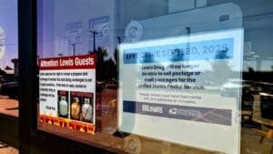 USPS to end postal services at some Lewis Drug, Hy-Vee locations