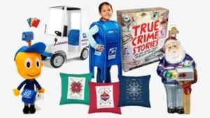 Many USPS-themed products are available this holiday season