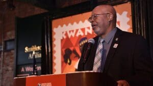 USPS dedicates its new Kwanzaa stamp