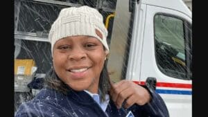 Octavia Redmond murder: Video shows person of interest wanted in connection to letter carrier's death