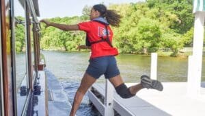 On Lake Geneva, the mail comes by boat