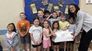 Preschoolers deliver gratitude on National Postal Worker Day
