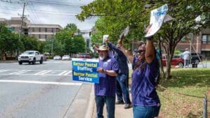 Postal Workers "Speak up Together" for Dignity and Respect