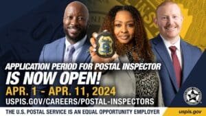The Postal Inspection Service is looking for recruits from across the country