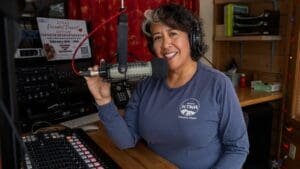 A USPS employee strengthens her community through radio in the Last Frontier