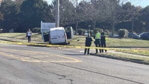 Mail truck driver dies after crashing into utility pole in Colerain Township