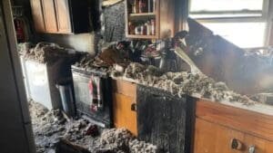 Wichita mail carrier, neighbors help save animals after home catches fire