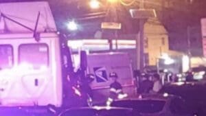 Pedestrian Pinned Under Mail Truck In North Bergen