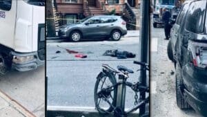 Bicyclist Killed By Postal Truck In Harlem Early Monday