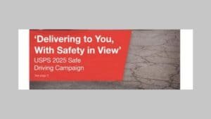 2025 USPS Motor Vehicle Safe Driving Campaign