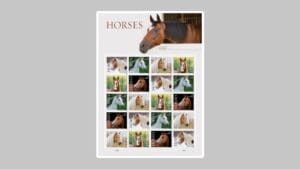 Horses Gallop Into Limelight With New Postage Stamps To Debut at Pony Express Re-Ride