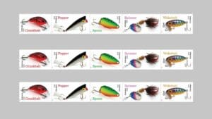 Freshwater Fishing Lures Stamps To Be Issued March 13