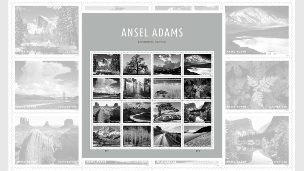 Postal Service to Honor Ansel Adams With Stamps Showcasing 16 Stunning Portraits of the American Landscape
