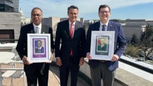 Congressmen Cleaver & LaTurner Receive ‘Benjamin Franklin Award for Leadership in Postal Policy'