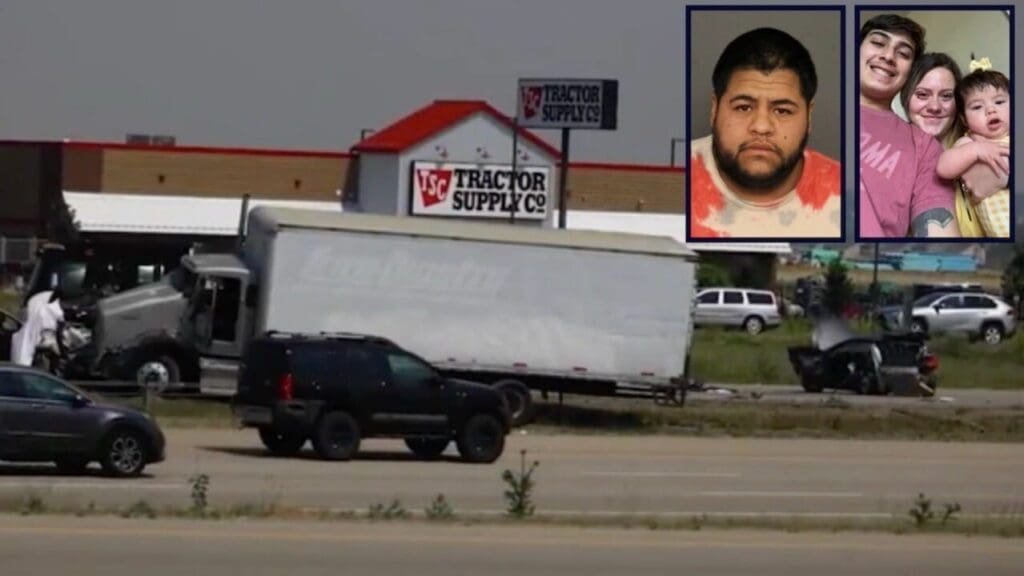 Trucker driving postal truck convicted of crash that killed a family on way home