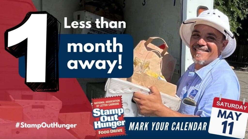 Are you ready for Stamp Out Hunger? Saturday May 11th,2024